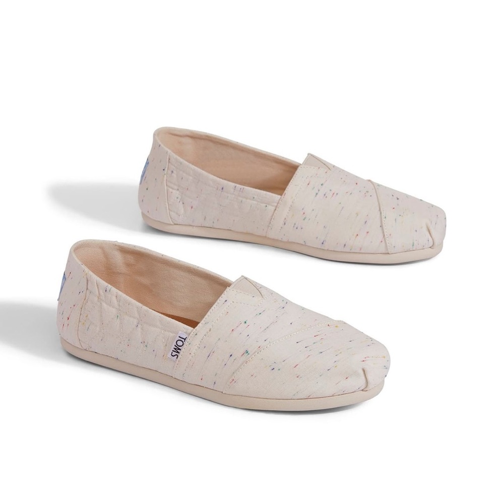 Tom’s Jersey Fleck Birch Classic Flats 7.5 7 1/2